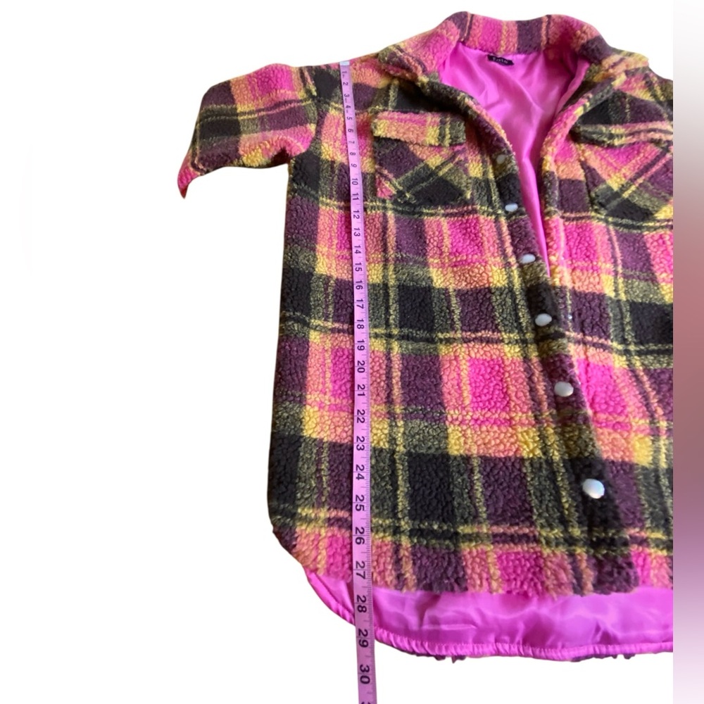 Fate Anthropologie Furry Oversized Shacket Women’s Size S - Picture 5 of 11